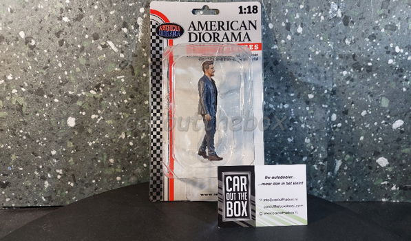 Diorama figuur Gentlemen's Club-4 AD495 1:18 American Diorama - 4