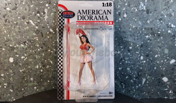 Diorama figuur 18 series 2 - #2 AD499 1:18 American Diorama - 2