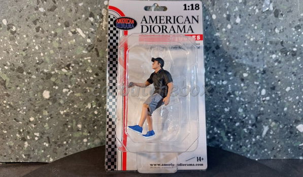 Diorama figuur 18 series 2 - #4 AD501 1:18 American Diorama - 2