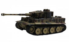 RC tank Tiger 1 tussen uitvoering metalen uitvoering pro 1/16 BB 2.4GHZ