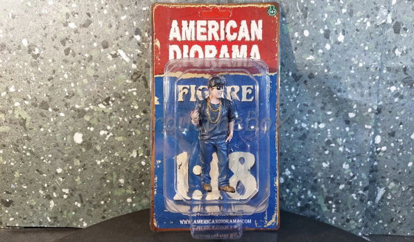 Diorama figuur Hanging out 2 - JUAN AD510 1:18 American Diorama - 2