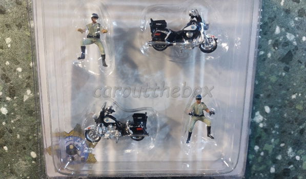 Diorama set Highway Patrol AD514 1:64 American Diorama - 0