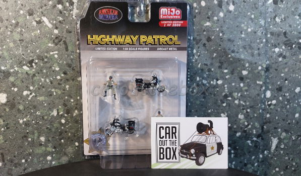 Diorama set Highway Patrol AD514 1:64 American Diorama - 3