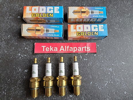 Golden Lodge 2HL Bougies 4x Zündkerzen Spark Plugs NOS - 0