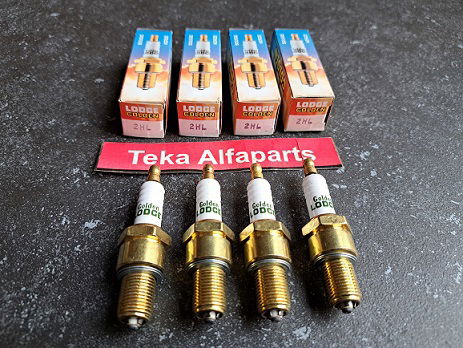 Golden Lodge 2HL Bougies 4x Zündkerzen Spark Plugs NOS - 3