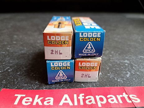 Golden Lodge 2HL Bougies 4x Zündkerzen Spark Plugs NOS - 4