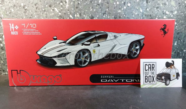 Ferrari Daytona SP3 rood 1/18 Bburago - 6