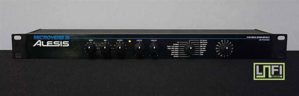 Alesis MicroVerb III Digital Reverb and Delay - 0