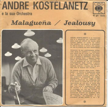 André Kostelanetz E La Sua Orchestra – Malagueña - 0