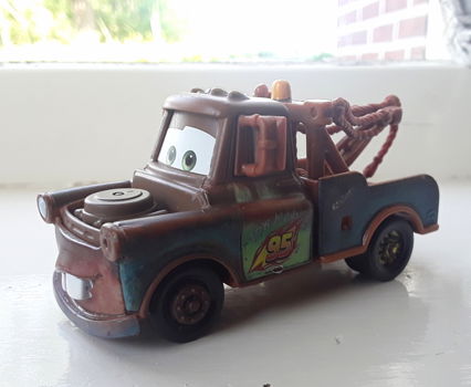 Auto / speelgoedauto Takel / Tow Mater van Cars (Mattel) - 0