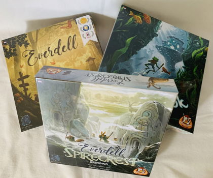 Everdellbundel Basisspel - Spirecrest + Pearlbrook /Bordspel - 2