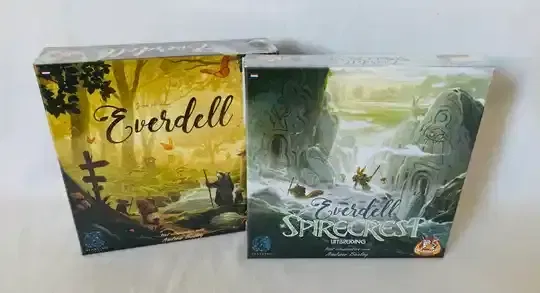 Everdell Spel en Spirecrest uitbreiding - ophalen mogelijk - 2