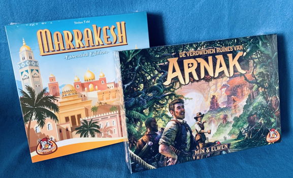 Bordspelbundel NL - Arnak Basisspel | Marrakesh Essential - 0