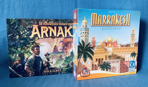 Bordspelbundel NL - Arnak Basisspel | Marrakesh Essential - 2