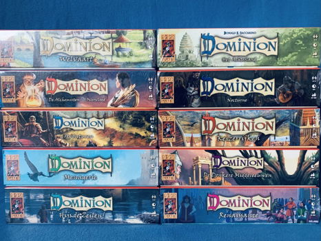 Dominion bundel NL - 10 uitbreidingen - ophalen mogelijk - 2