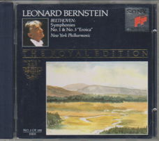 Leonard Bernstein - Beethoven, New York Philharmonic – Symphonies No. 1 & No. 3 "Eroica" -