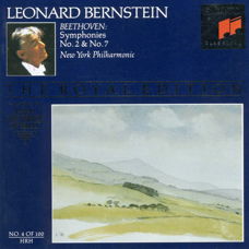 Leonard Bernstein - Beethoven, New York Philharmonic – Symphonies No. 2 & No. 7 -