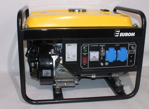 EUROM GE 2501 = DEMO machine = 2 KVA = 4 takt - 2