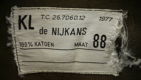 Jas, Gevechts, Uniform, M67/M78, Koninklijke Landmacht, maat: 88, 1977.(Nr.2) - 3 - Thumbnail