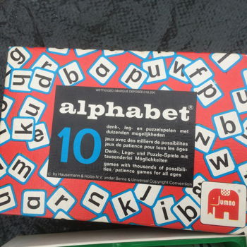 Gezelschapspel het alphabet - 1