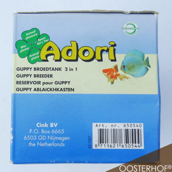 Adori Guppy Broed Tank 2 in 1 | 16 x 9,5 x 10 - 4