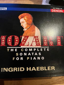 Ingrid Haebler - Mozart The Complete Sonatas For Piano (5 CD) Nieuw - 0