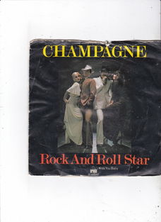 Single Champagne - Rock and roll star