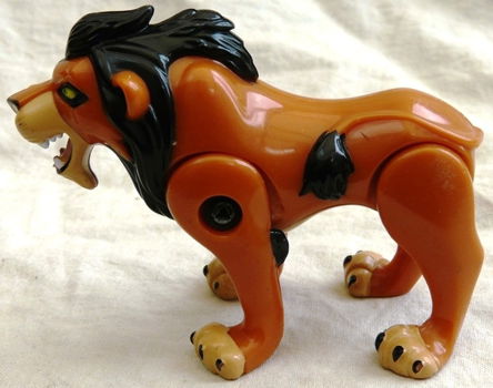 FIGUUR / FIGURE SCAR, THE LION KING / DE LEEUWENKONING, HAPPY MEAL MCDONALDS TOYS, 1994.(NR.2) - 1