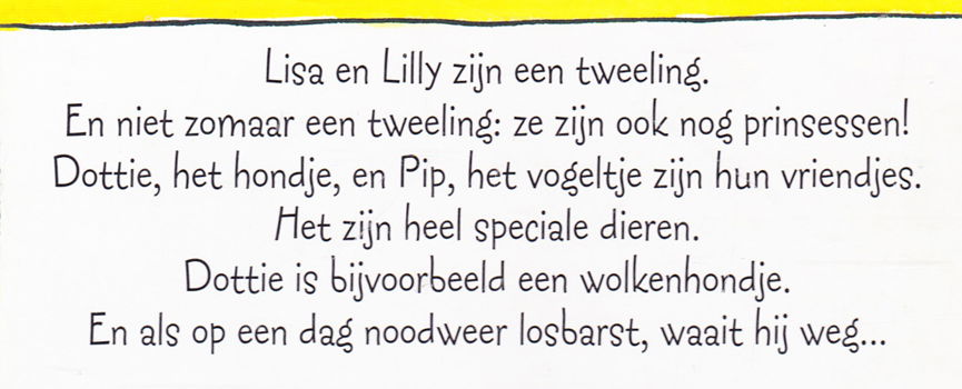 LISA & LILLY, DE PRINSESSENTWEELING - Samantha Loman - 1