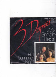 Single The Three Degrees - My simple heart