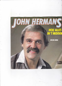 Single John Hermans - Hou alles in 't midden - 0