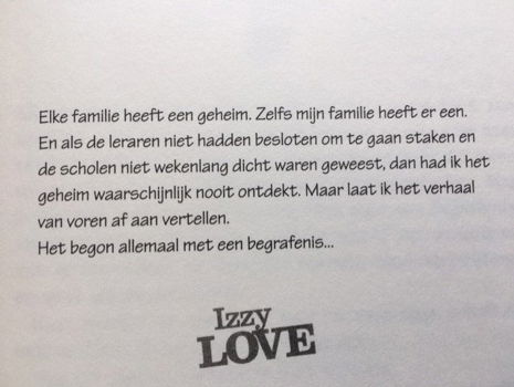 Hoe lang zijn geheimen houdbaar? door Izzy Love - M. Sikkel - 1