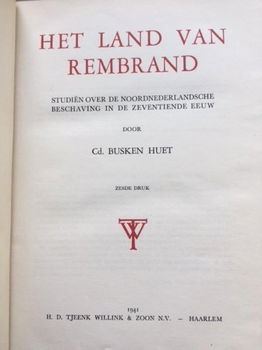 Het land van Rembrand - C. Busken Huet - 2