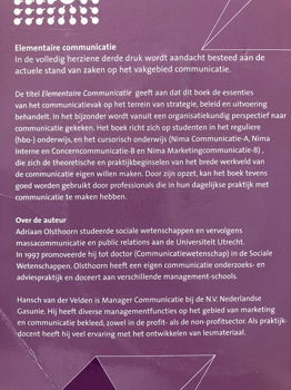 Elementaire communicatie - Olsthoorn, Van der Velden - 2