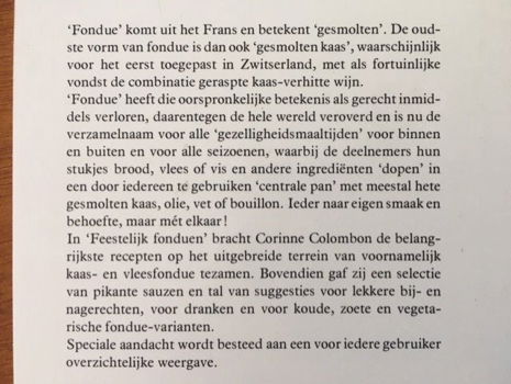 Feestelijk fonduen - Corinne Colombon - 1