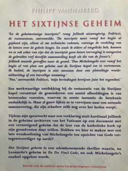 Het Sixtijnse Geheim - Philipp Vandenberg - 1