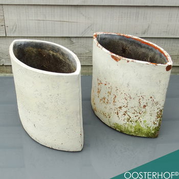 2x Bloempot Bootvorm 41,5 x 21,8 x 36,5 | Opknappers - 0