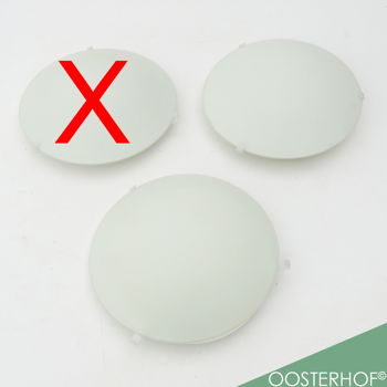 2x KWANTUM Plafonniere Melkwit E27 Ø 24,5 | BIJNA GRATIS - 0