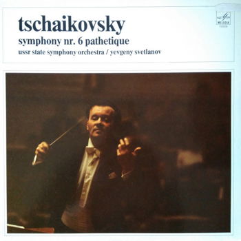 LP - Tschaikovsky - Symphony nr.6 pathetique - Yevgeny Svetlanov - 0