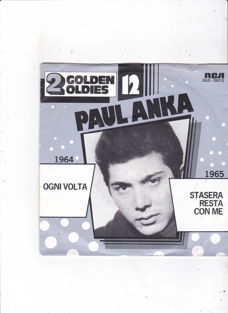 Single Paul Anka - Ogni volta