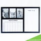 PT Photo frame Weekplanner + Marker Black | 60 x 40 - 1 - Thumbnail