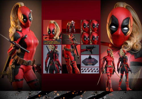 Hot Toys MMS747 Deadpool and Wolverine Ladypool - 4