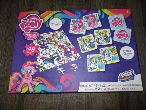 Little Pony Puzzel Plus Memory Spel - 0