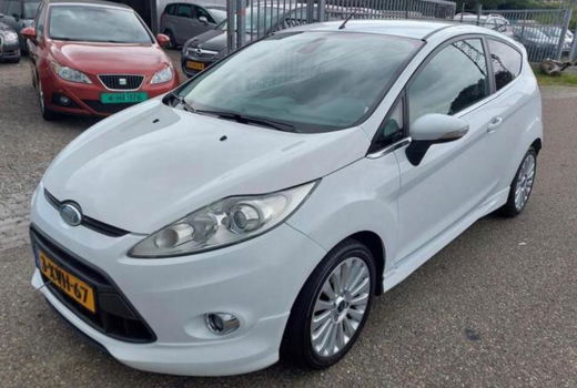 2009 Ford Fiesta 1.25 Ghia ✅BENZINE ✅HANDGESCHAKELD ✅AIRCO APK GEKEURD TOT 10-7-2025 - 0