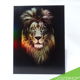 Leeuw met Regenboog Glinster Effect - 65 x 76 cm - UNIEK! - 2 - Thumbnail