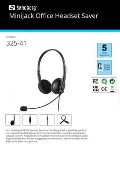 MiniJack Office Headset Saver - 5