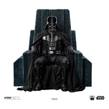 Iron Studios Star Wars Legacy Replica Statue Darth Vader on Throne - 0