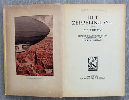 Het Zeppelin-jong HC Charles Krienen Zeppelin Kinderboek - 3