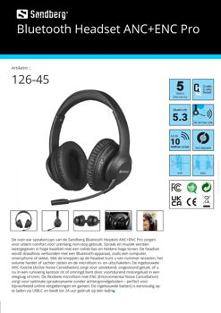 Wireless Headset ANC+ENC Pro - 4