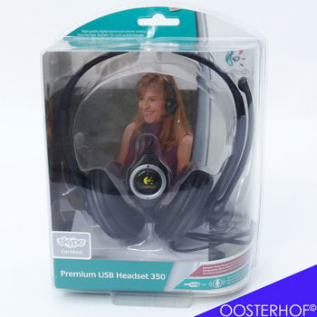 Logitech Premium USB Headset 350 980374-0914 In Verpakking - 5